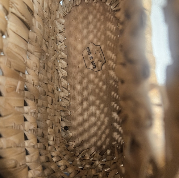 Vintage 70s Wicker Basket Style Purse - Picture 6 of 7